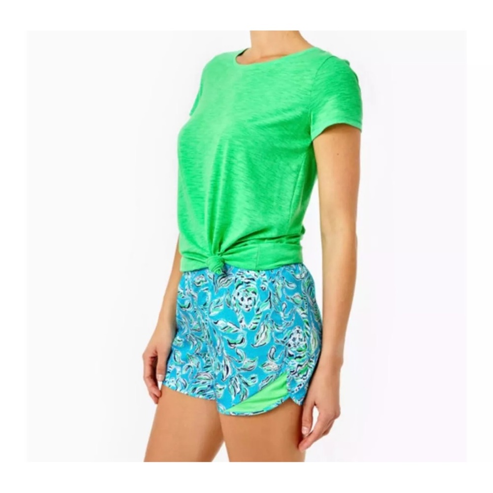 NWT Lilly Pulitzer Ocean Trail Short Turquoise Oasis Outta Line L,XL,M,S